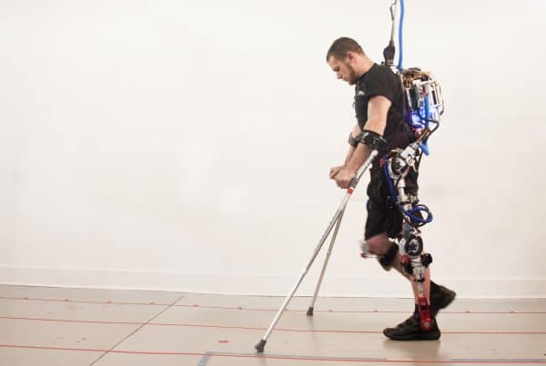 Quix robotic exoskeleton in use