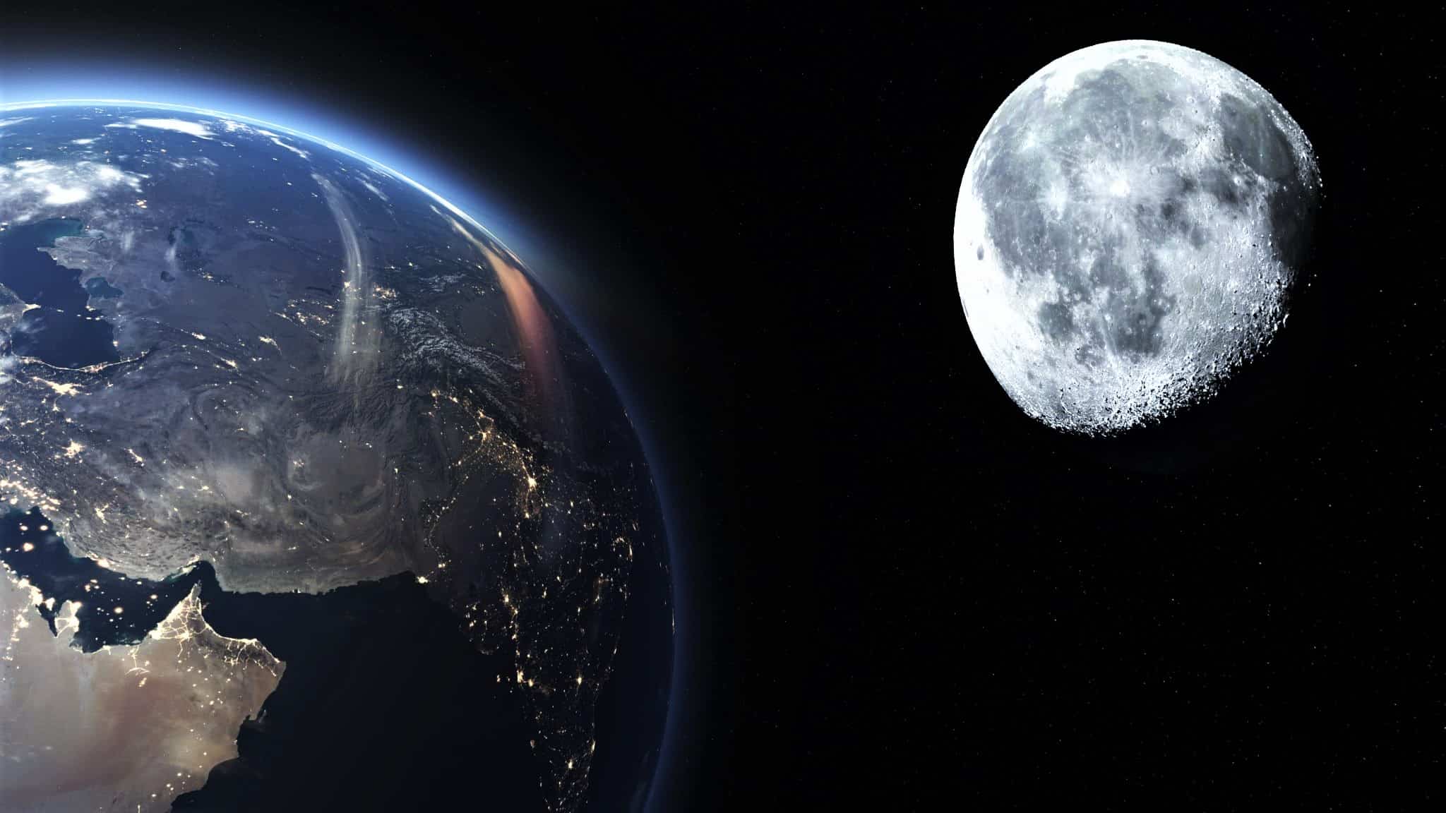 earth to moon