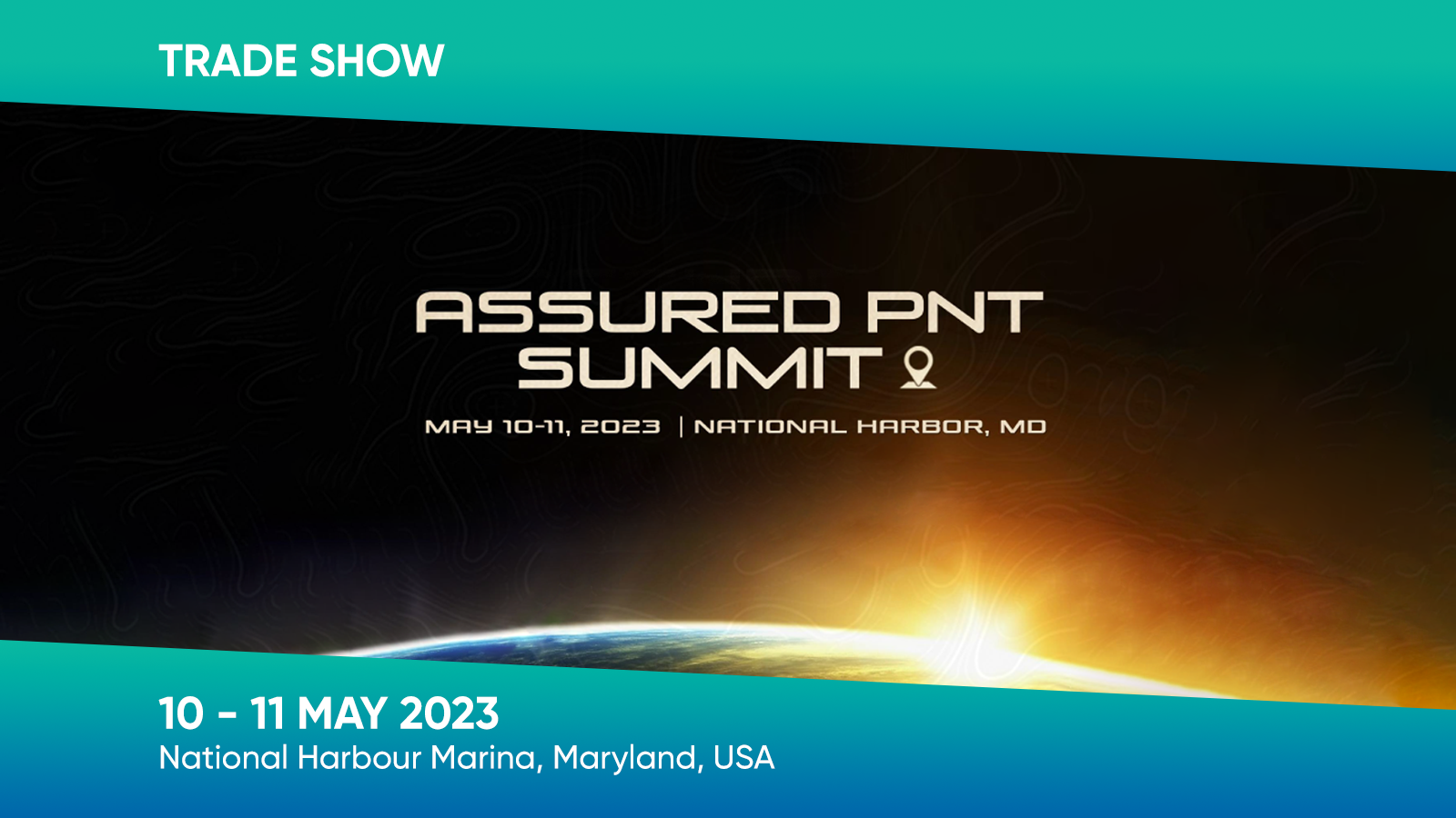 PNT Assured Summit 2023 Website Hero Image