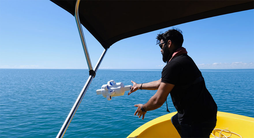 A Whale of a Time for Autonomous Tech Developers Testing at ReefWorks