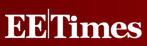 The logo for EE Times, a publication focused on electronics engineering